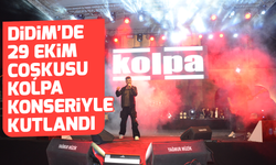 Didim’de 29 Ekim coşkusu “Kolpa” konseriyle kutlandı