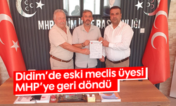 Didim’de eski meclis üyesi MHP’ye geri döndü