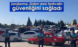 Jandarma, Didim'deki festivalin güvenliğini sağladı