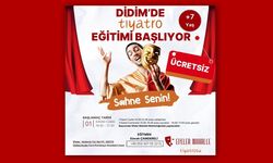 Didim’de “sahne senin” diyerek ücretsiz tiyatro eğitimi