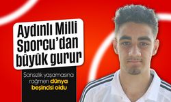 Aydınlı Milli Sporcu’dan büyük gurur