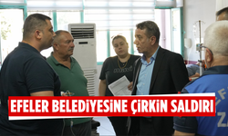 Efeler Belediyesi personeline çirkin saldırı