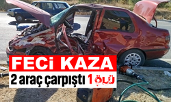 Feci trafik kazası: 1 ölü