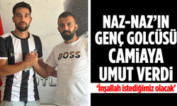 Naz-Naz’ın genç golcüsü camiaya umut verdi: 'İnşallah istediğimiz olacak'