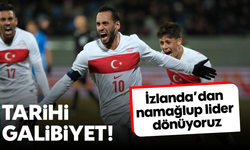 Tarihi Galibiyet! İzlanda'dan namağlup lider dönüyoruz