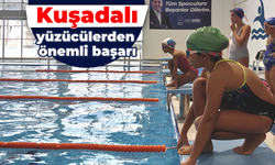 Kuşadalı yüzücülerden önemli başarı