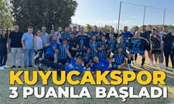 Kuyucakspor 3 puanla başladı