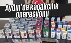 Aydın’da kaçakçılık operasyonu