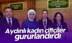 Aydınlı kadın çiftçiler gururlandırdı