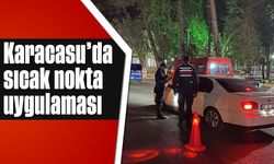 Karacasu’da jandarmadan sıcak nokta uygulaması