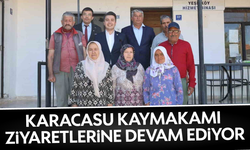 Karacasu Kaymakamı ziyaretlerine devam ediyor