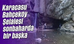 Karacasu Bahçeköy Şelalesi, sonbaharda bir başka