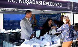 Kuşadası Belediyesi’nin beslenme çantası desteği başladı