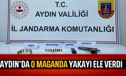 Aydın'da o maganda yakayı ele verdi