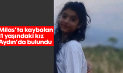 Milas'ta kaybolan 11 yaşındaki kız Aydın'da bulundu