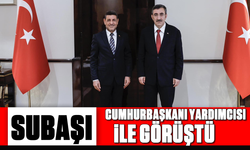 Subaşı, Cumhurbaşkanı Yardımcısı ile görüştü