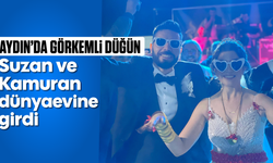 Aydın’da görkemli düğün: Suzan ve Kamuran dünyaevine girdi