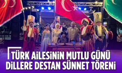 Türk ailesinin mutlu günü: Dillere destan sünnet töreni