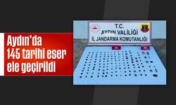 Aydın'da 145 tarihi eser ele geçirildi