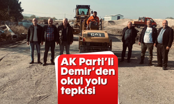 AK Parti’li Demir’den okul yolu tepkisi