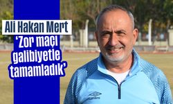 Mert; 'Zor maçı galibiyetle tamamladık'