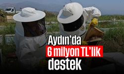 Aydın'da 6 milyon TL’lik destek