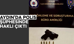 Aydın'da polis şüphesinde haklı çıktı