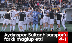 Aydınspor, Sultanhisarspor’u farklı mağlup etti: 4-1