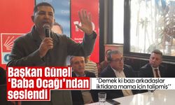 Başkan Günel 'Baba Ocağı'ndan seslendi