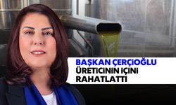 Başkan Çerçioğlu üreticinin içini rahatlattı