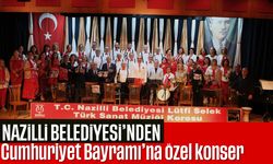 Nazilli Belediyesi'nden Cumhuriyet Bayramı'na özel konser