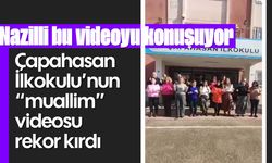 Nazilli bu videoyu konuşuyor! Çapahasan İlkokulu'nun "muallim" videosu rekor kırdı