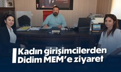 Kadın girişimcilerden Didim MEM’e ziyaret