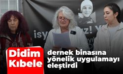 Didim Kıbele, dernek binasına yönelik uygulamayı eleştirdi