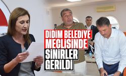 Didim Belediye meclisinde sinirler gerildi