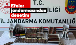 Efeler jandarmasından denetim