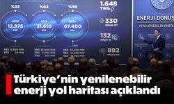 Türkiye'nin yenilenebilir enerji yol haritası açıklandı