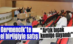 Germencik'te el birliğiyle satış! 'Artık bıçak kemiğe dayandı'