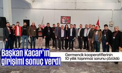 Başkan Kacar’ın girişimi sonuç verdi: Germencik kooperatiflerinin, 10 yıllık taşınmaz sorunu çözüldü