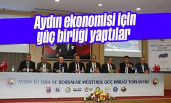 Aydın ekonomisi için güç birliği yaptılar