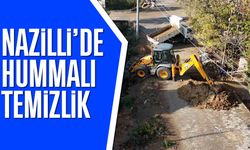 Nazilli’de hummalı temizlik