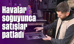 Havalar soğuyunca satışlar patladı