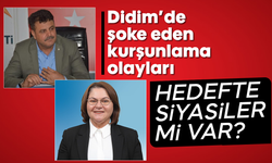 Didim’de şoke eden kurşunlama olayları: Hedefte siyasiler mi var?