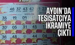 Aydın'da tesisatçıya ikramiye çıktı