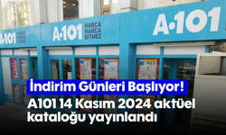 İndirim Günleri Başlıyor! A101 14 Kasım 2024 aktüel kataloğu yayınlandı