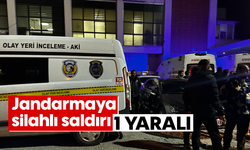 Jandarmaya silahlı saldırı: 1 yaralı