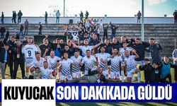 Kuyucakspor, son dakikada güldü