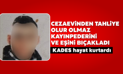 Cezaevinden tahliye olur olmaz kayınpederini ve eşini bıçakladı