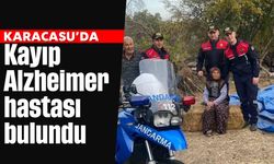 Karacasu kayıp Alzheimer hastası bulundu