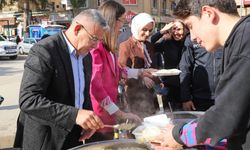 Köşk emniyeti yeni araçları için pilav hayrı gerçekleştirdi